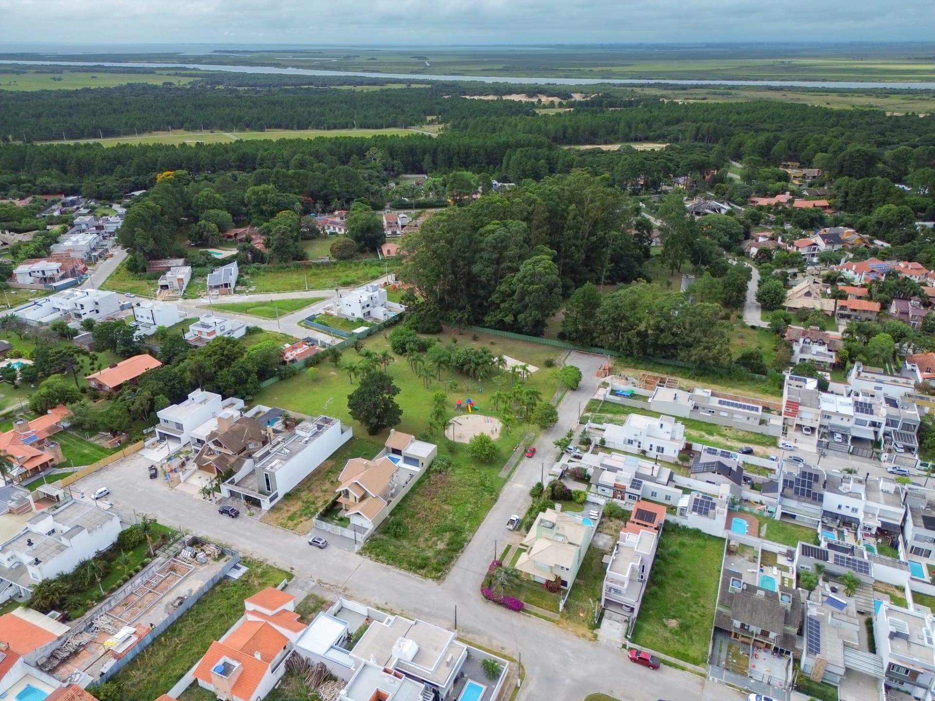 Vista do bairro Laranjal, em Pelotas/RS